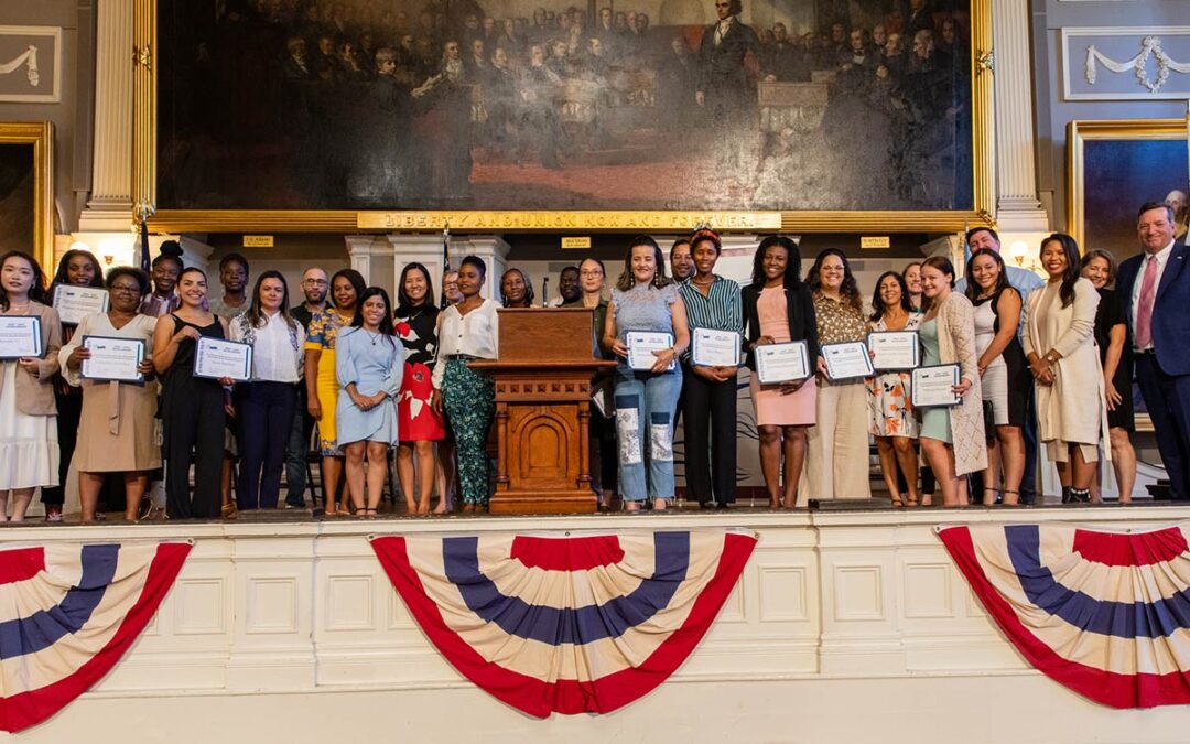 First Literacy Scholarship Ceremony